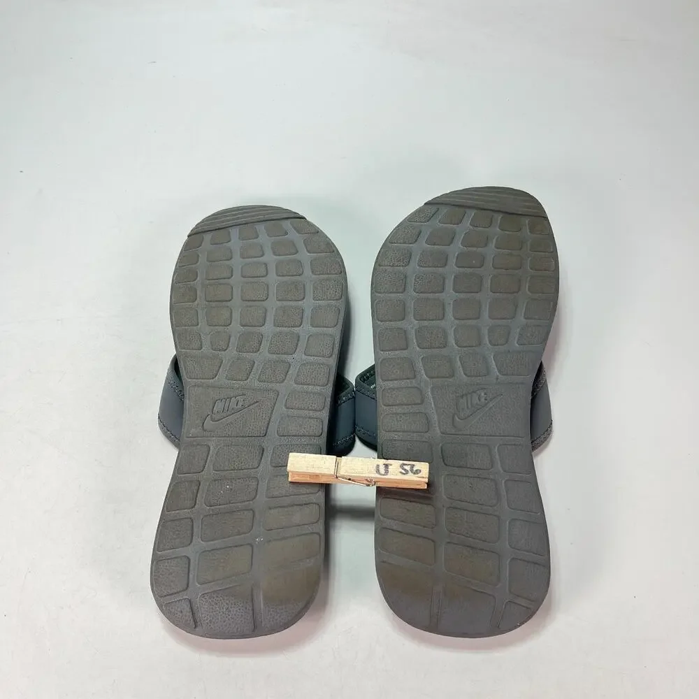 Nike Ultra Celso Gray Cushioned Flip Flop Sandals Casual Slides Men's Size 9